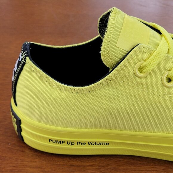 Converse X OPI CTAS Ox Canvas 165660C Zinc Yellow  Size 7NWB - Picture 7 of 10